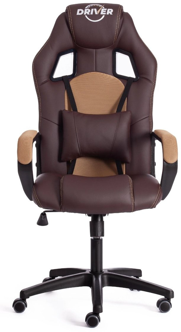 Игровое кресло Tetchair Driver 19296, коричневый, светло-коричневый купить,NaN