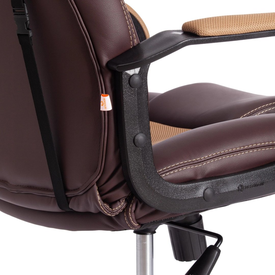 Игровое кресло Tetchair Driver 19296, коричневый, светло-коричневый купить,NaN