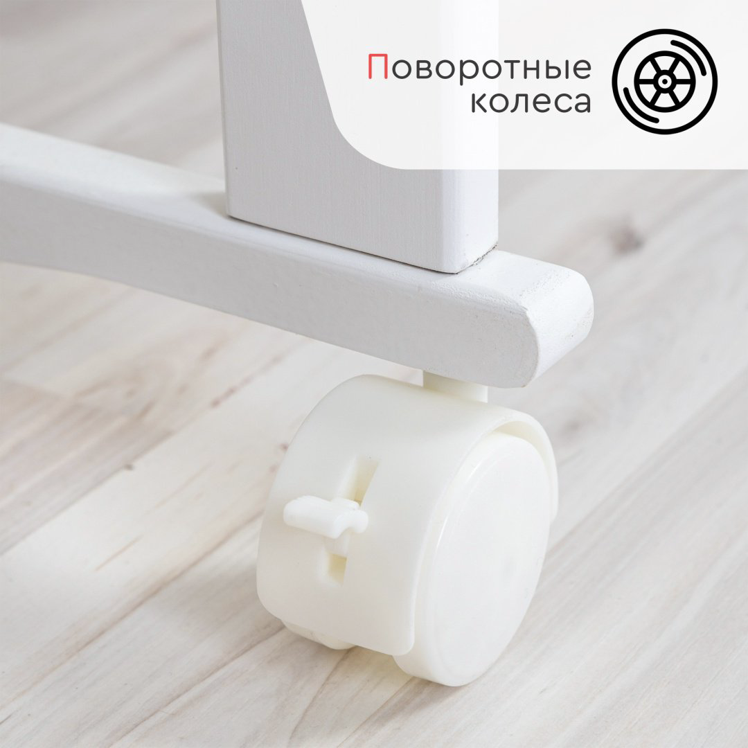 Кровать для новорожденных TOMIX Nicole, белый купить,NaN