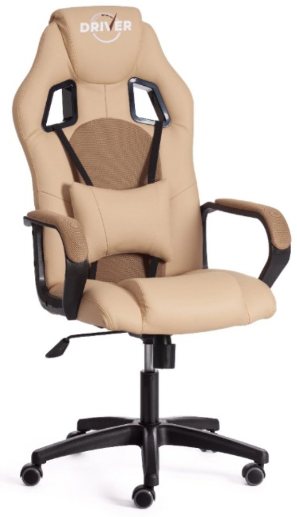 Tetchair DRIVER(22) 36-34, черный, бежевый