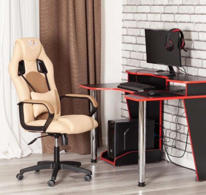 Tetchair DRIVER(22) 36-34, черный, бежевый купить,NaN