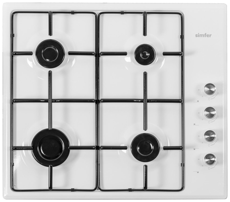Варочная поверхность Simfer H60Q40W400 белый - ForteMarket Варочная поверхность Simfer H60Q40W400 белый купить,0