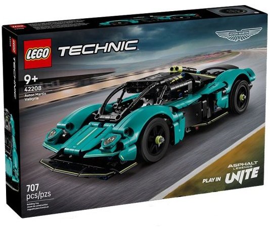 Конструктор LEGO Техник, Aston Martin Valkyrie, деталей 707 шт