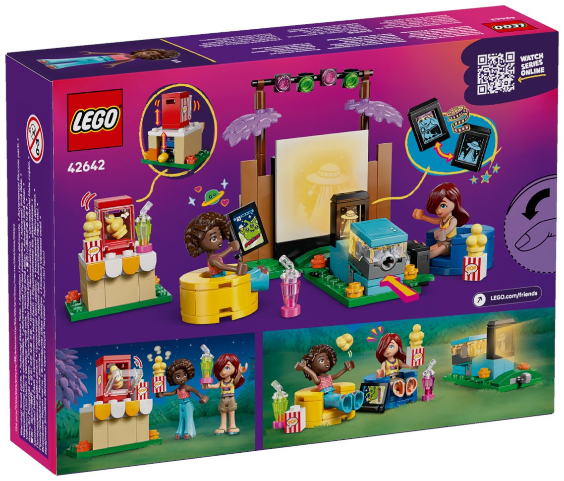 Конструктор LEGO Дружеский вечер кино Friends, деталей 154 шт