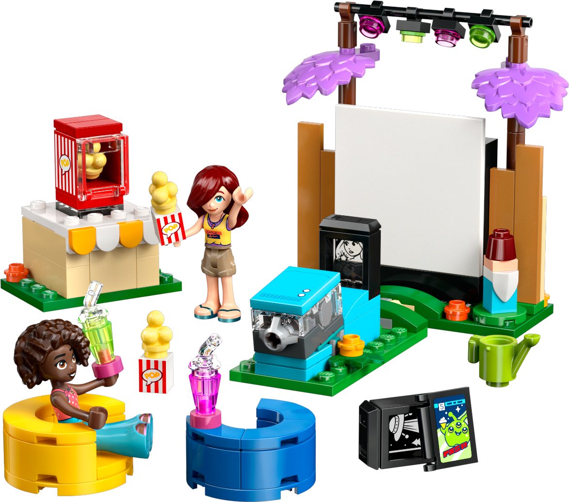 Конструктор LEGO Дружеский вечер кино Friends, деталей 154 шт