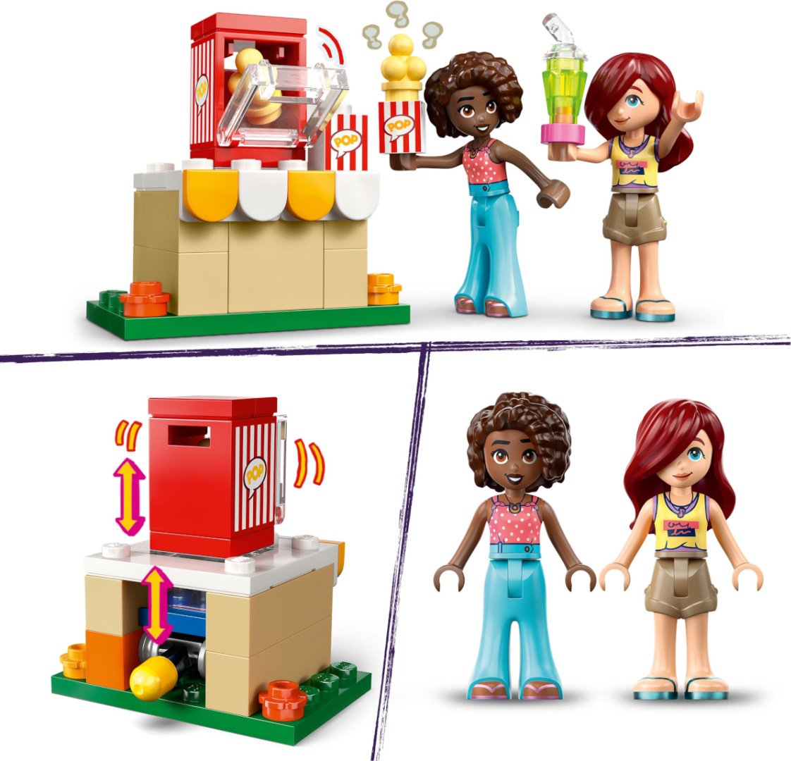 Конструктор LEGO Дружеский вечер кино Friends, деталей 154 шт