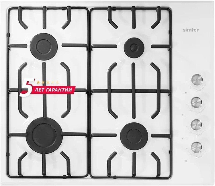 Варочная поверхность Simfer H60Q40W471 белый
