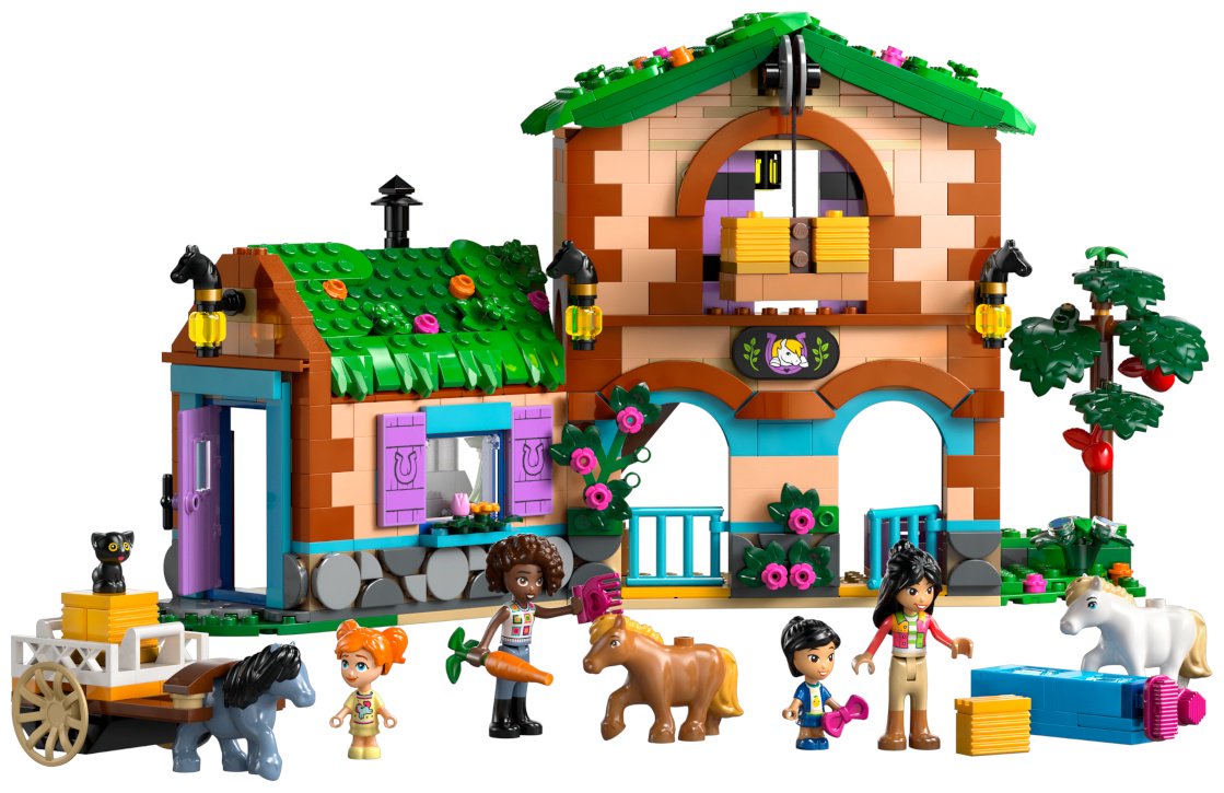 Конструктор LEGO Ранчо и конюшня пони Friends, деталей 727 шт - ForteMarket Конструктор LEGO Ранчо и конюшня пони Friends, деталей 727 шт купить,0