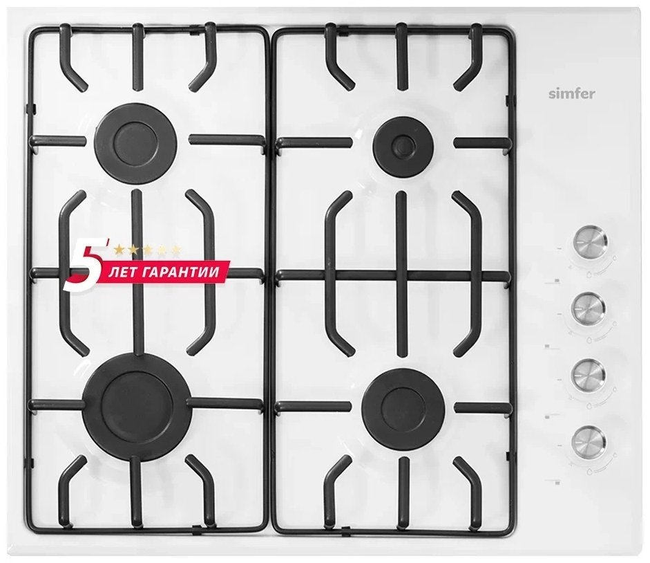 Варочная поверхность Simfer H60Q40W471 белый купить,0