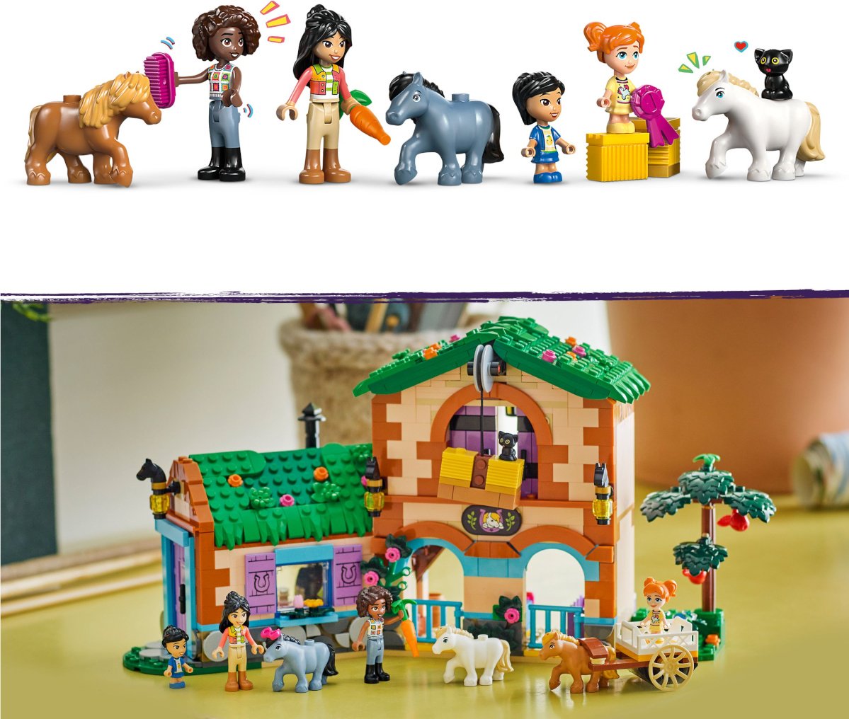 Конструктор LEGO Ранчо и конюшня пони Friends, деталей 727 шт - ForteMarket Конструктор LEGO Ранчо и конюшня пони Friends, деталей 727 шт купить,0