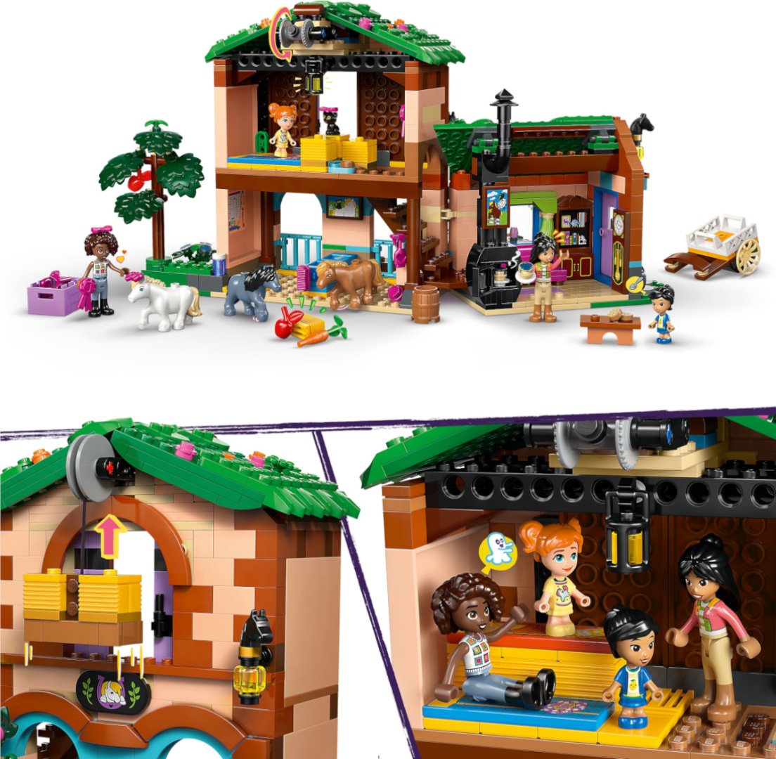 Конструктор LEGO Ранчо и конюшня пони Friends, деталей 727 шт - ForteMarket Конструктор LEGO Ранчо и конюшня пони Friends, деталей 727 шт купить,0