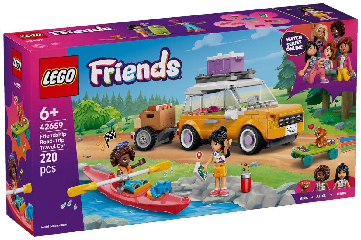 Конструктор LEGO Путешествие друзей на машине Friends, деталей 220 шт купить,NaN