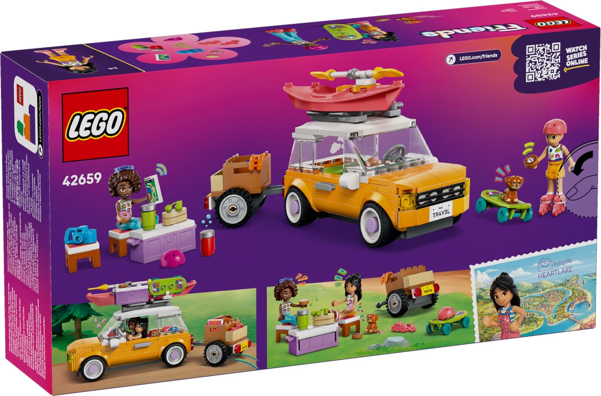 Конструктор LEGO Путешествие друзей на машине Friends, деталей 220 шт - ForteMarket Конструктор LEGO Путешествие друзей на машине Friends, деталей 220 шт купить,0
