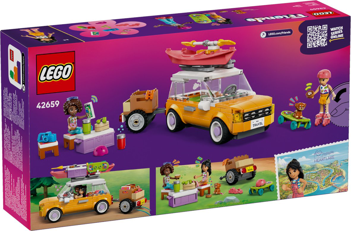 Конструктор LEGO Путешествие друзей на машине Friends, деталей 220 шт купить,NaN