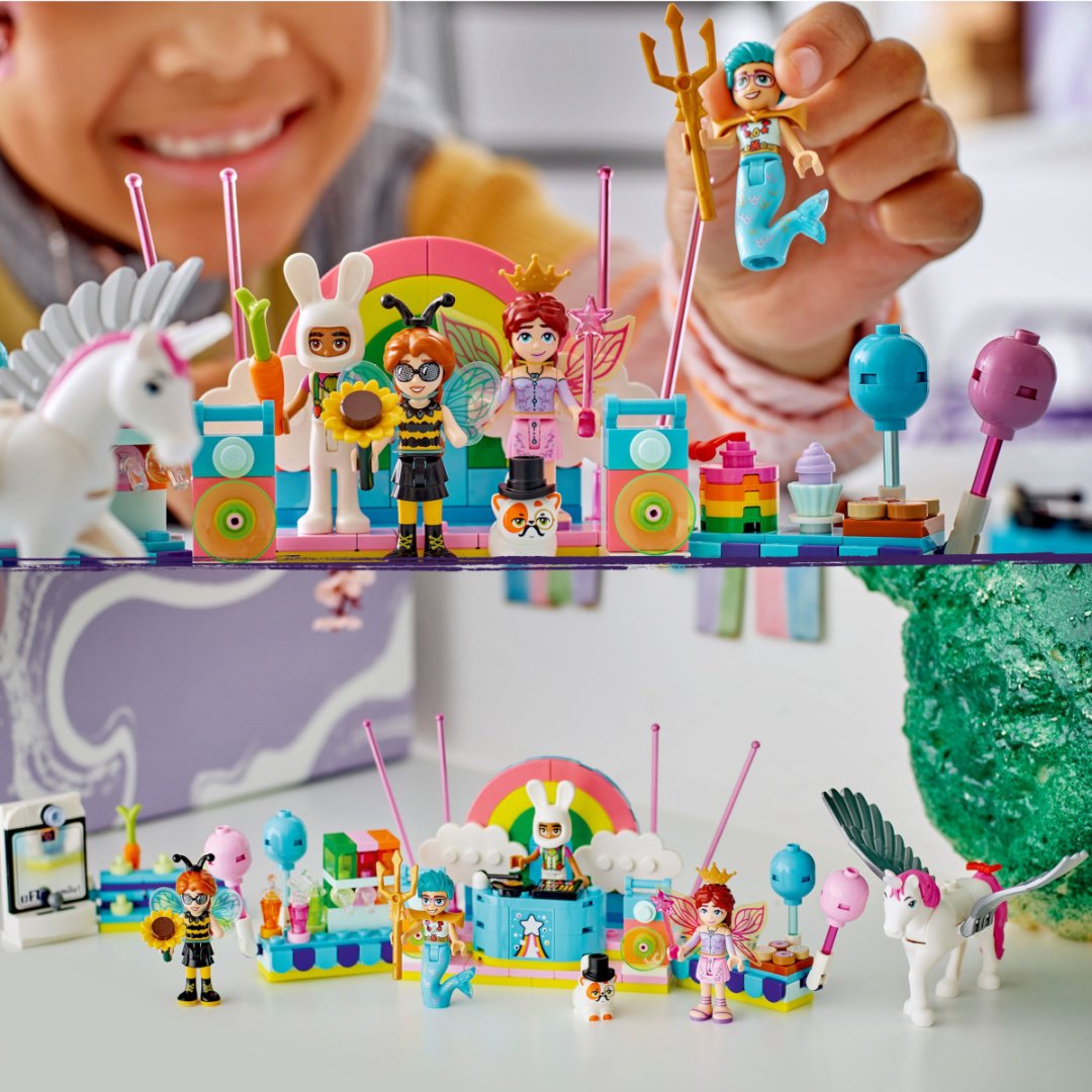 Конструктор LEGO Маскарад с единорогом и феей Friends, деталей 260 шт