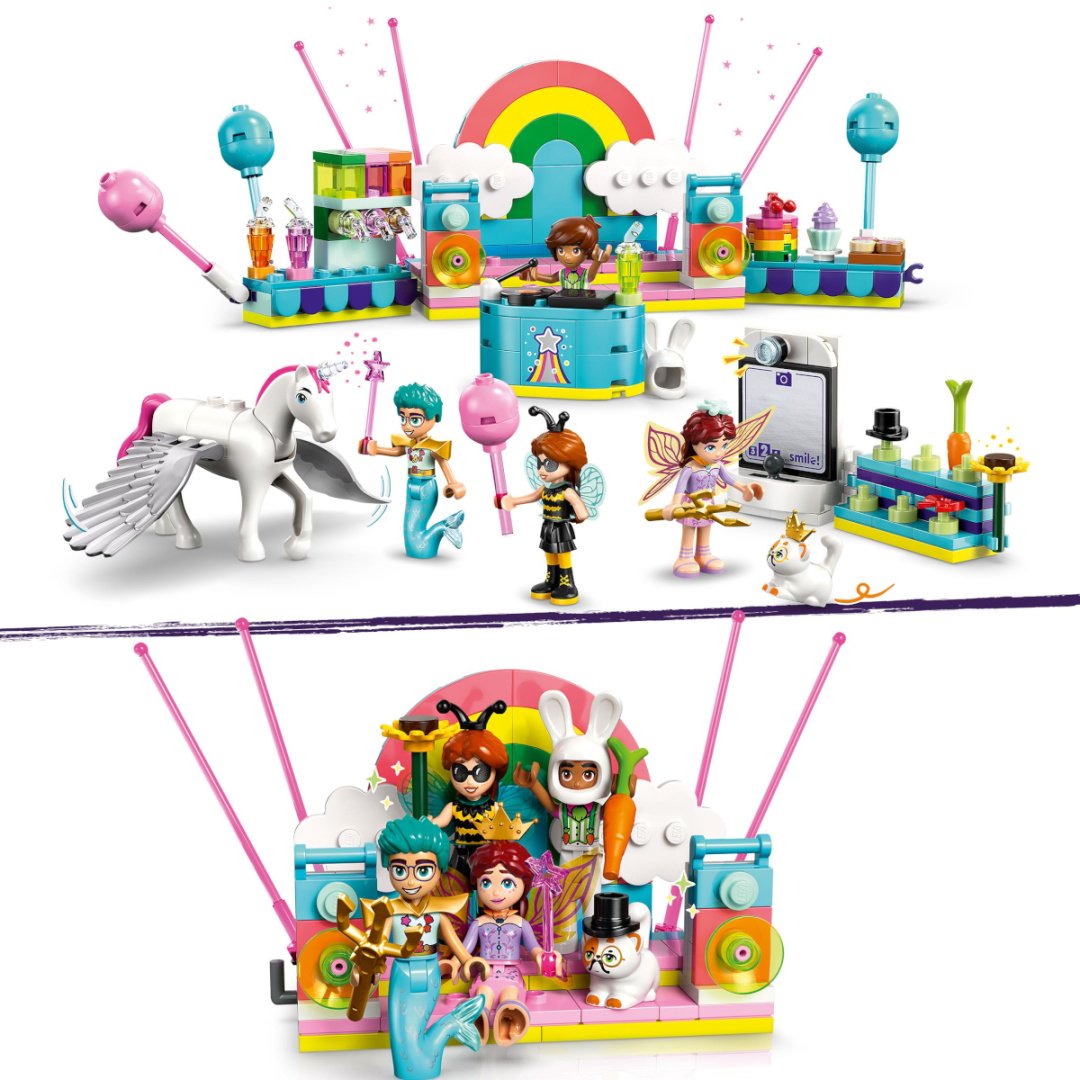 Конструктор LEGO Маскарад с единорогом и феей Friends, деталей 260 шт купить,NaN