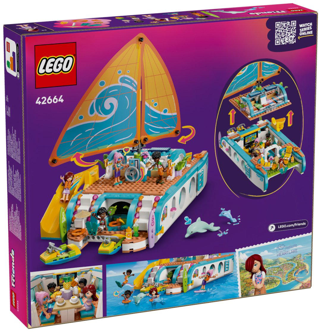 Конструктор LEGO Путешествие и приключения на яхте Friends, деталей 685 шт купить,NaN