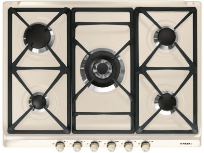 Варочная поверхность Smeg SR775PO бежевый купить,NaN
