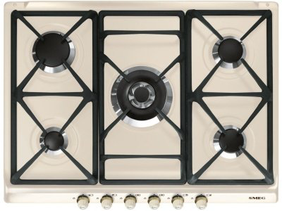 Варочная поверхность Smeg SR775PO бежевый купить,NaN