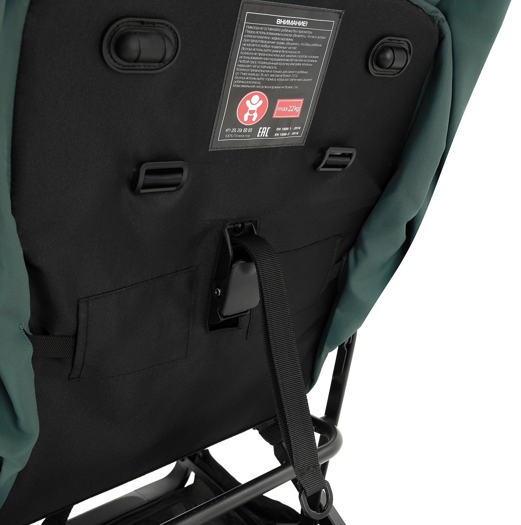 Коляска прогулочная Pituso ICE IC/005/Emerald Mood, зеленый купить,0