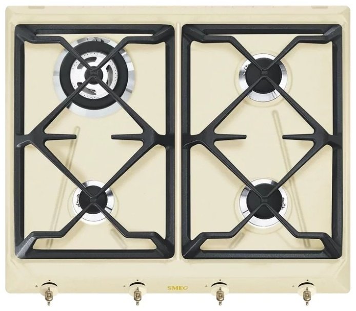 Варочная поверхность Smeg SRV864POGH бежевый