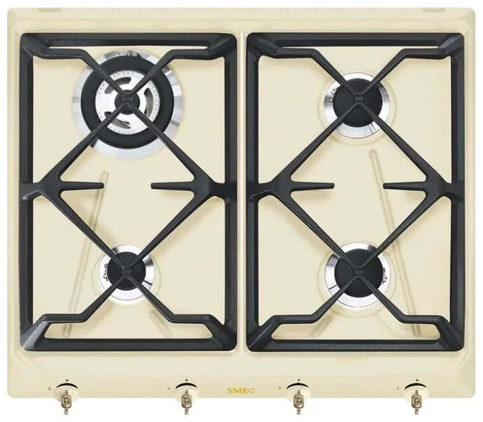 Варочная поверхность Smeg SRV864POGH бежевый купить,NaN