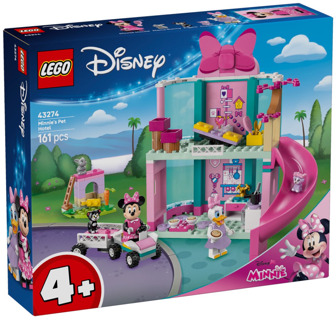 Конструктор LEGO Гостиница для домашних животных Минни Disney, деталей 161 шт - ForteMarket Конструктор LEGO Гостиница для домашних животных Минни Disney, деталей 161 шт купить,0