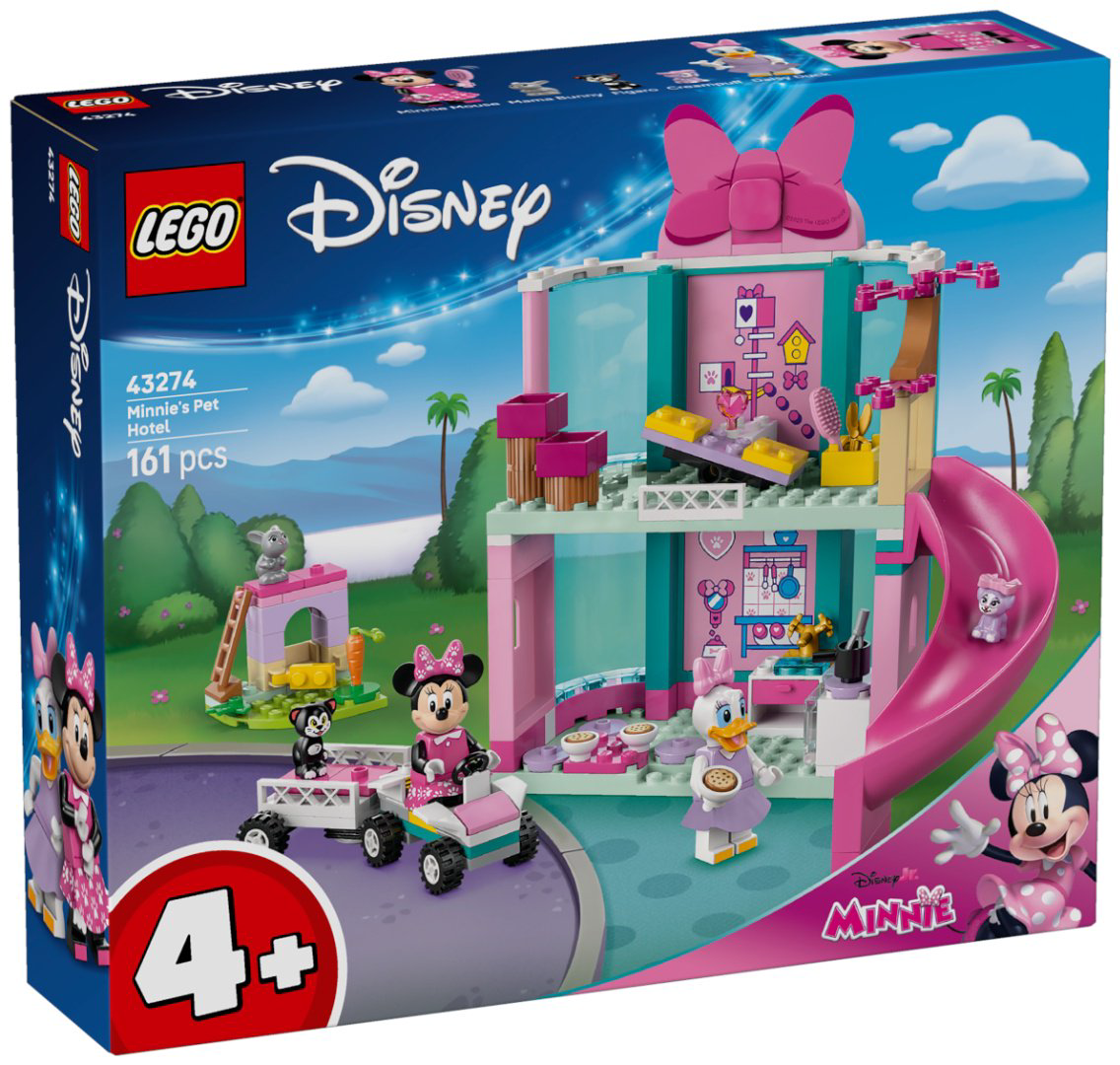 Конструктор LEGO Гостиница для домашних животных Минни Disney, деталей 161 шт купить,NaN