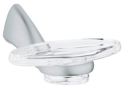 Grohe мыльница Chiara 40166000 1 шт, стекло, металл
