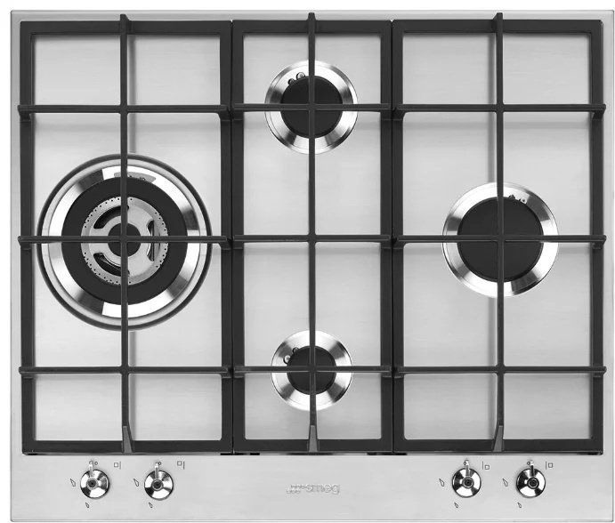 Варочная поверхность Smeg PX364L серебристый купить,NaN