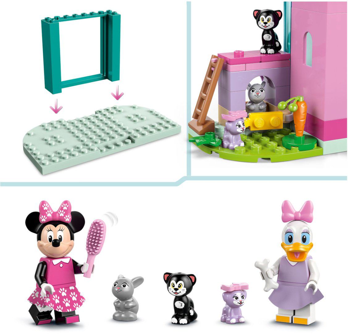 Конструктор LEGO Гостиница для домашних животных Минни Disney, деталей 161 шт купить,NaN