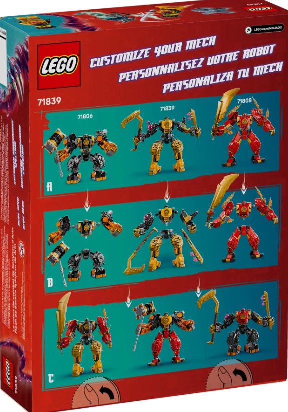 Конструктор LEGO Ninjago Боевой робот Кружитцу Арина, деталей 213 шт купить,NaN