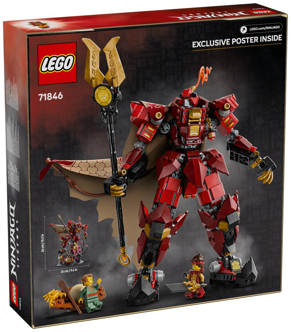 Конструктор LEGO Робот Огненный рыцарь Ninjago, деталей 996 шт купить,NaN