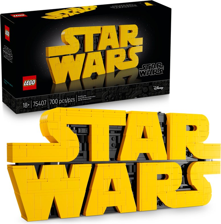 Конструктор LEGO Логотип «Звездных войн» из кирпичиков, деталей 700 шт