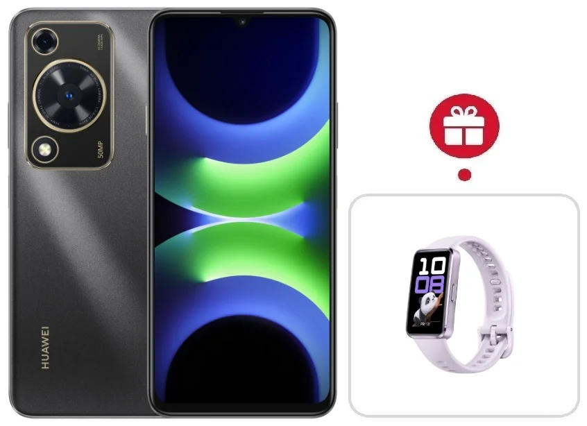 Смартфон Huawei Nova Y63 4/128GB Black + подарок купить,NaN