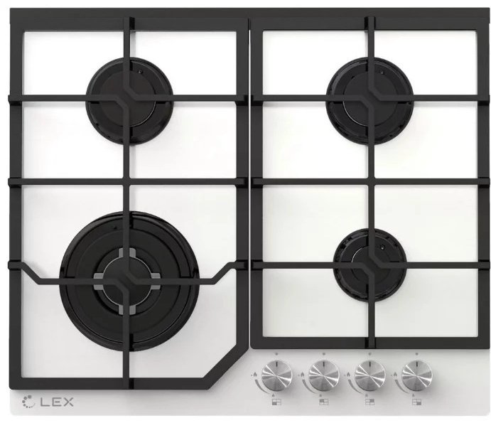 Варочная поверхность LEX GVG 640-1 WH белый купить,NaN