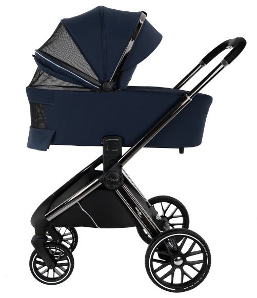 Коляска универсальная 2 в 1 Pituso Mayla Luxury LXR/555 Moonless Mood, синий купить,0