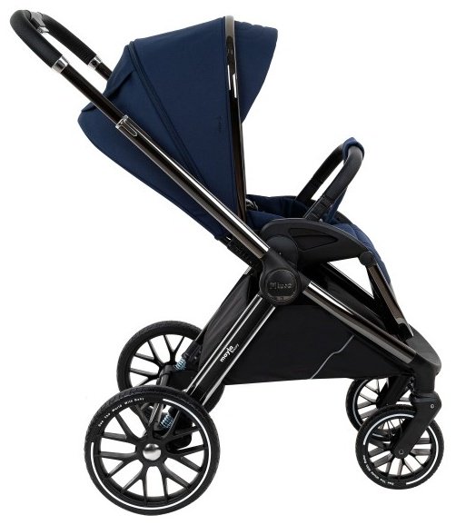 Коляска универсальная 2 в 1 Pituso Mayla Luxury LXR/555 Moonless Mood, синий купить,0