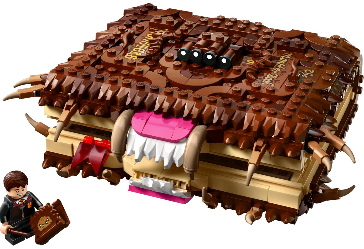 Конструктор LEGO Кусучая Чудовищная книга о чудовищах Harry Potter, деталей 518 шт купить,0