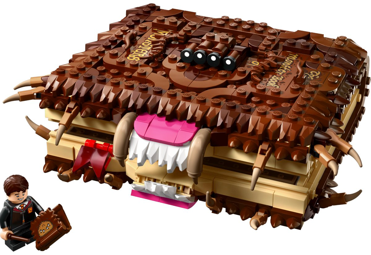 Конструктор LEGO Кусучая Чудовищная книга о чудовищах Harry Potter, деталей 518 шт купить,NaN