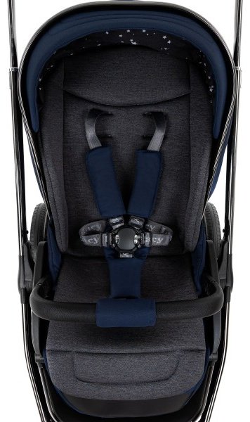 Коляска универсальная 2 в 1 Pituso Mayla Luxury LXR/555 Moonless Mood, синий купить,0