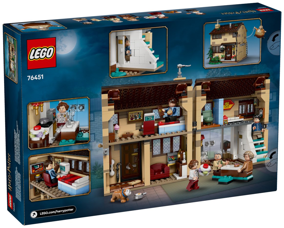 Конструктор LEGO Тисовая улица: визит тётушки Мардж Harry Potter, деталей 639 шт - ForteMarket Конструктор LEGO Тисовая улица: визит тётушки Мардж Harry Potter, деталей 639 шт купить,0