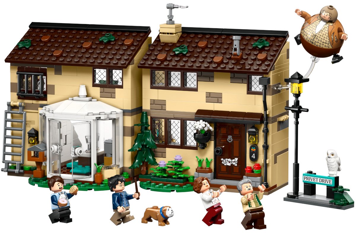 Конструктор LEGO Тисовая улица: визит тётушки Мардж Harry Potter, деталей 639 шт - ForteMarket Конструктор LEGO Тисовая улица: визит тётушки Мардж Harry Potter, деталей 639 шт купить,0