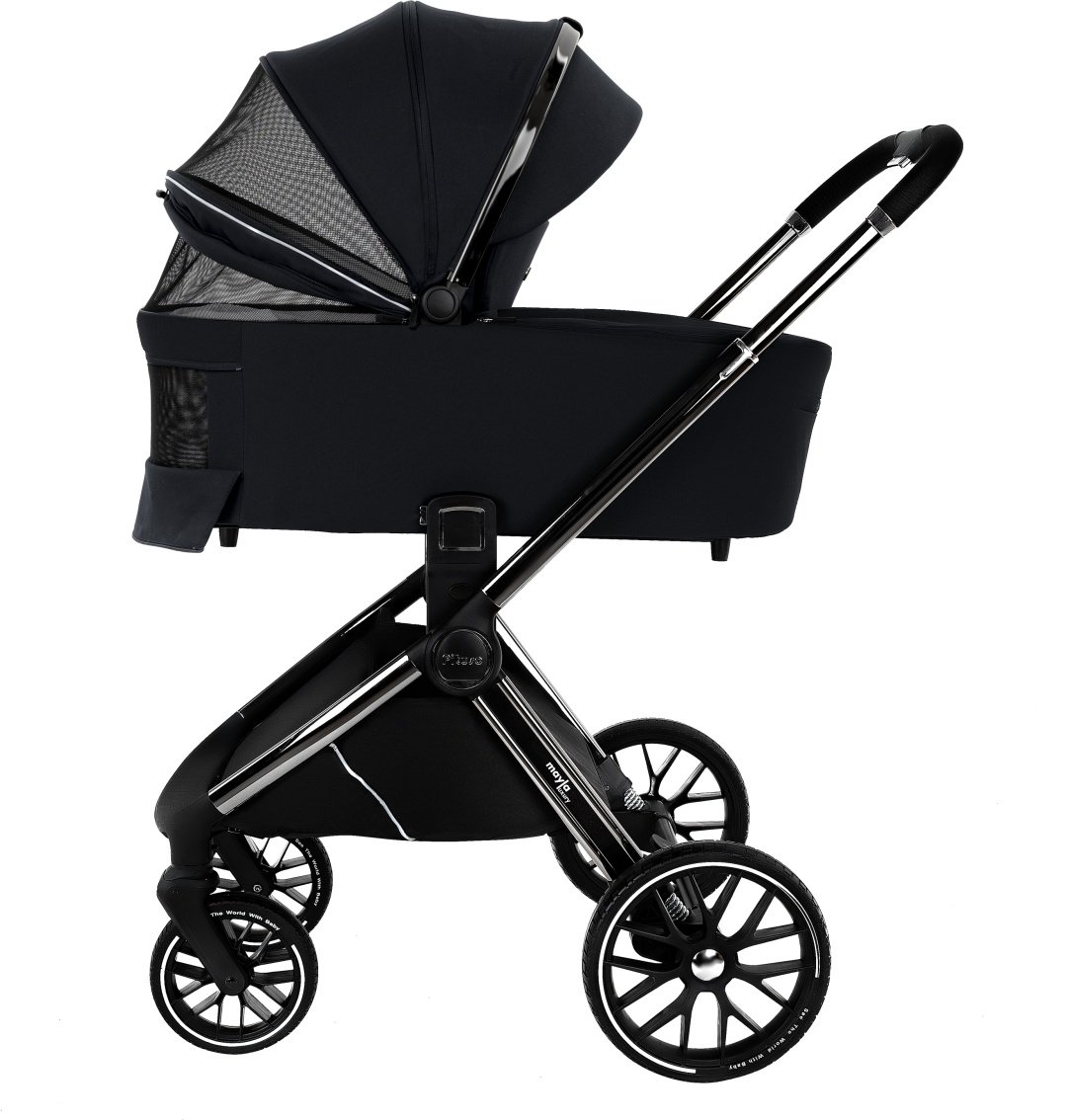 Коляска универсальная 3 в 1 Pituso Luxury LXR/999, черный купить,0