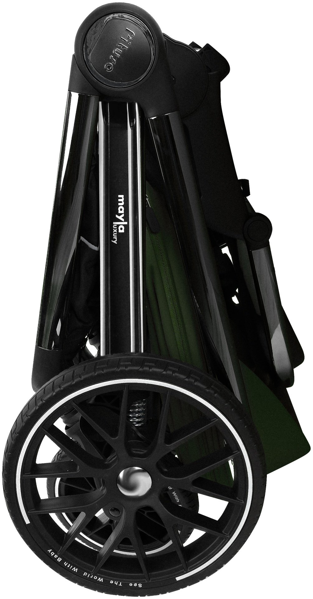 Коляска универсальная 3 в 1 Pituso Luxury LXR/999, черный купить,0