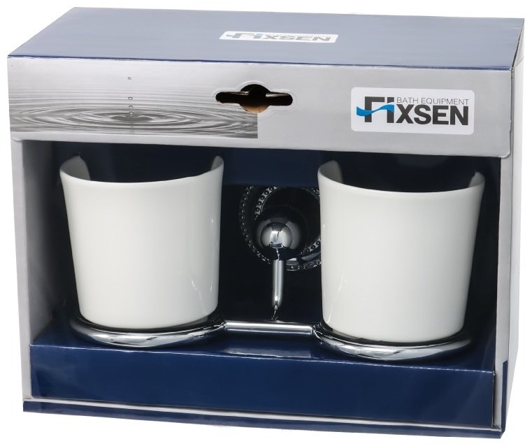 FIXSEN стакан FX-41107 1 шт, металл