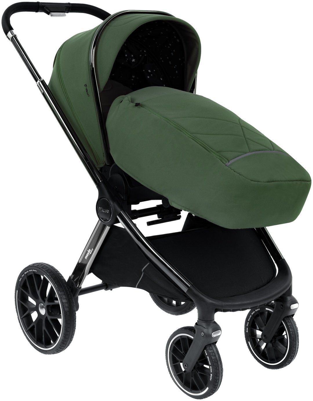 Коляска универсальная 3 в 1 Pituso Luxury LXR/999, зеленый - ForteMarket Коляска универсальная 3 в 1 Pituso Luxury LXR/999, зеленый купить,0