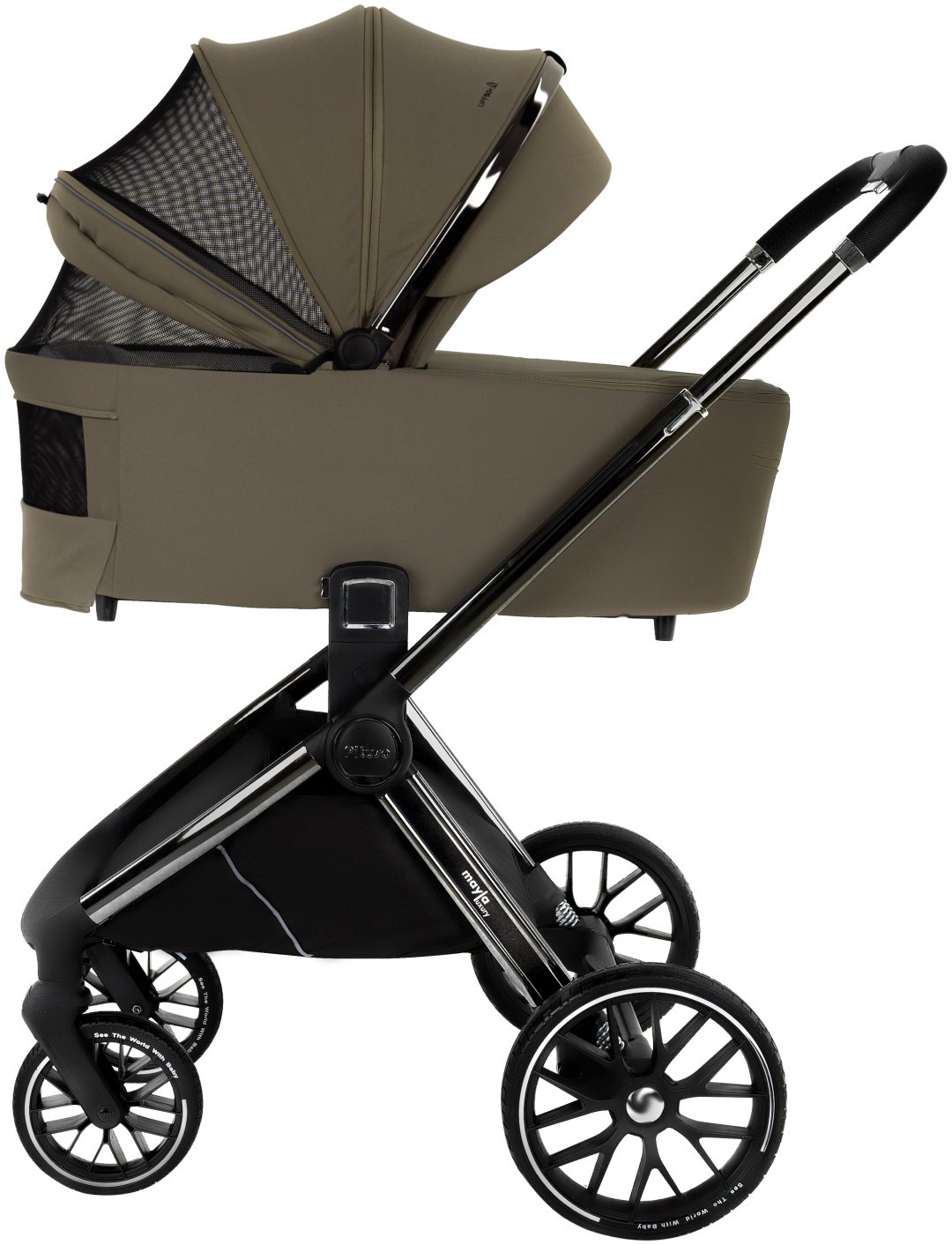 Коляска универсальная 3 в 1 Pituso Luxury LXR/999, коричневый купить,0