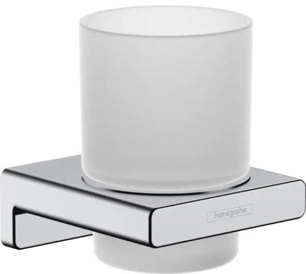 Hansgrohe стакан AddStoris 41749000 1 шт, металл, керамика
