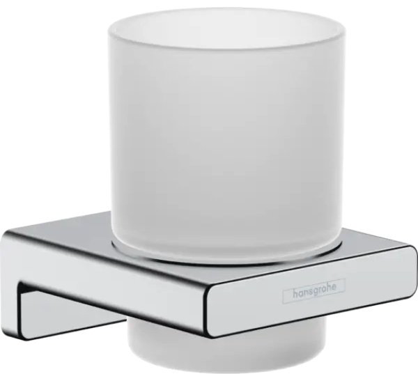 Hansgrohe стакан AddStoris 41749000 1 шт, металл, керамика